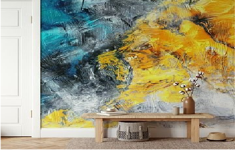 义乌墙面油画如何保养？