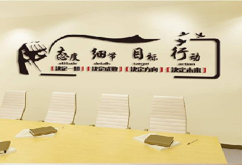 义乌企业文化墙主要展示什么？