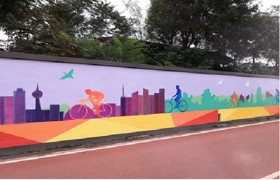 义乌墙体彩绘-围墙