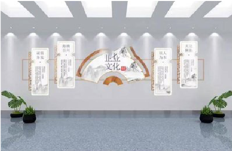 义乌企业文化墙设计的核心要素。