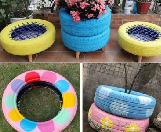 义乌墙体彩绘-变废为宝