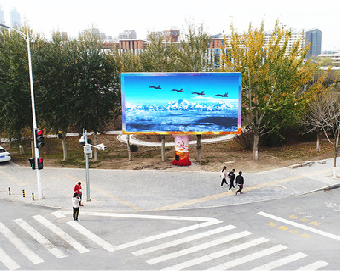 义乌户外大屏广告投放要点。