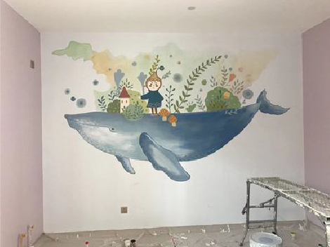 义乌手绘墙的特点及优势。