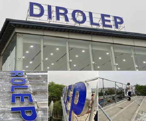 义乌楼顶发光字安装的注意事项。